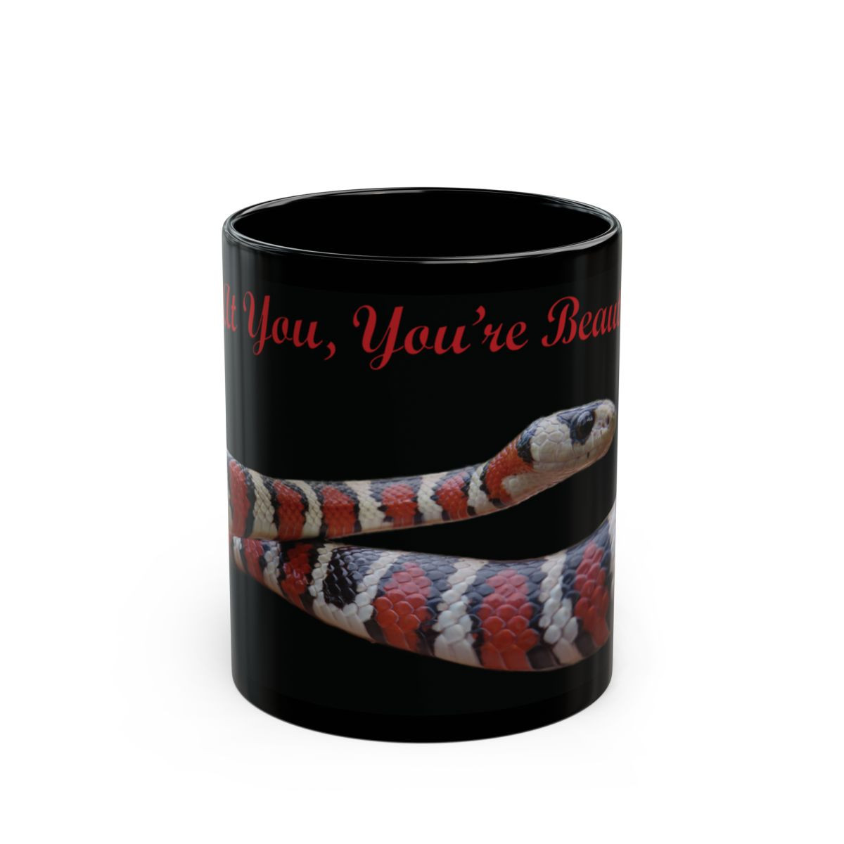 Catchphrase Kingsnake Black Mug — image 2
