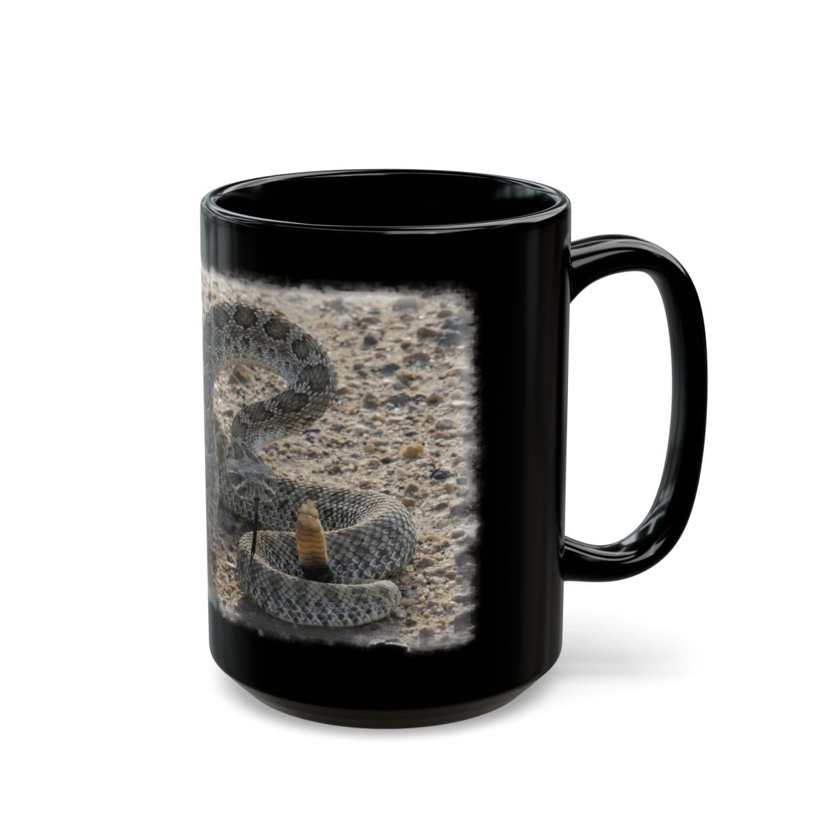 Prairie Rattlesnake Black Mug — image 13