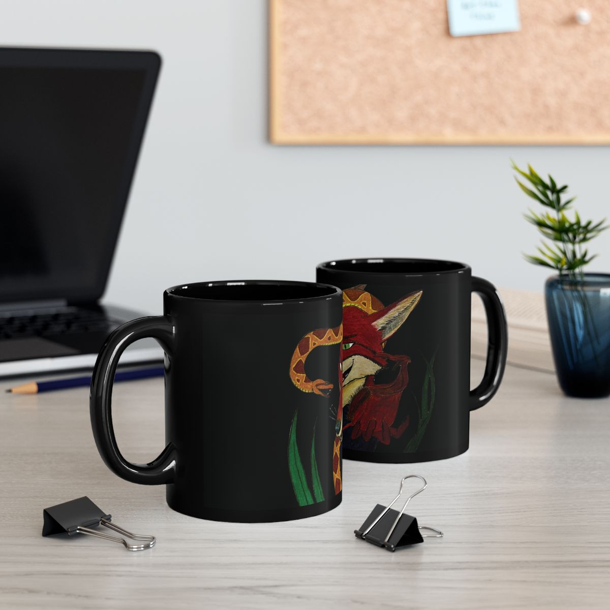 FANGS: Black Mug — image 9