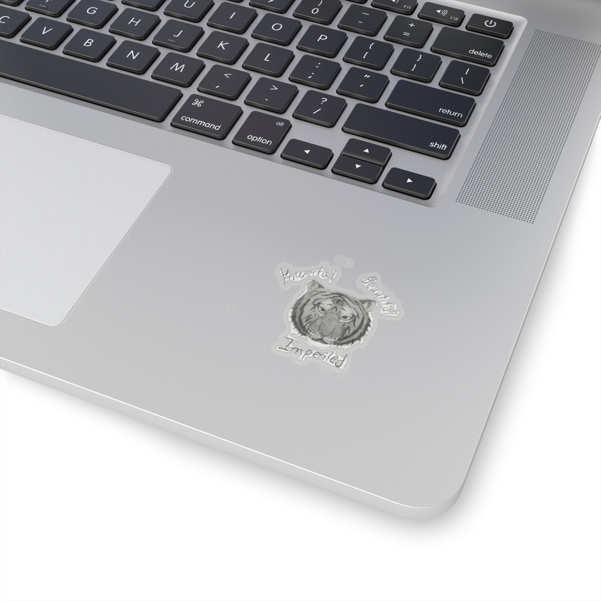Flagship Tiger Kiss-Cut Stickers — Dry goods